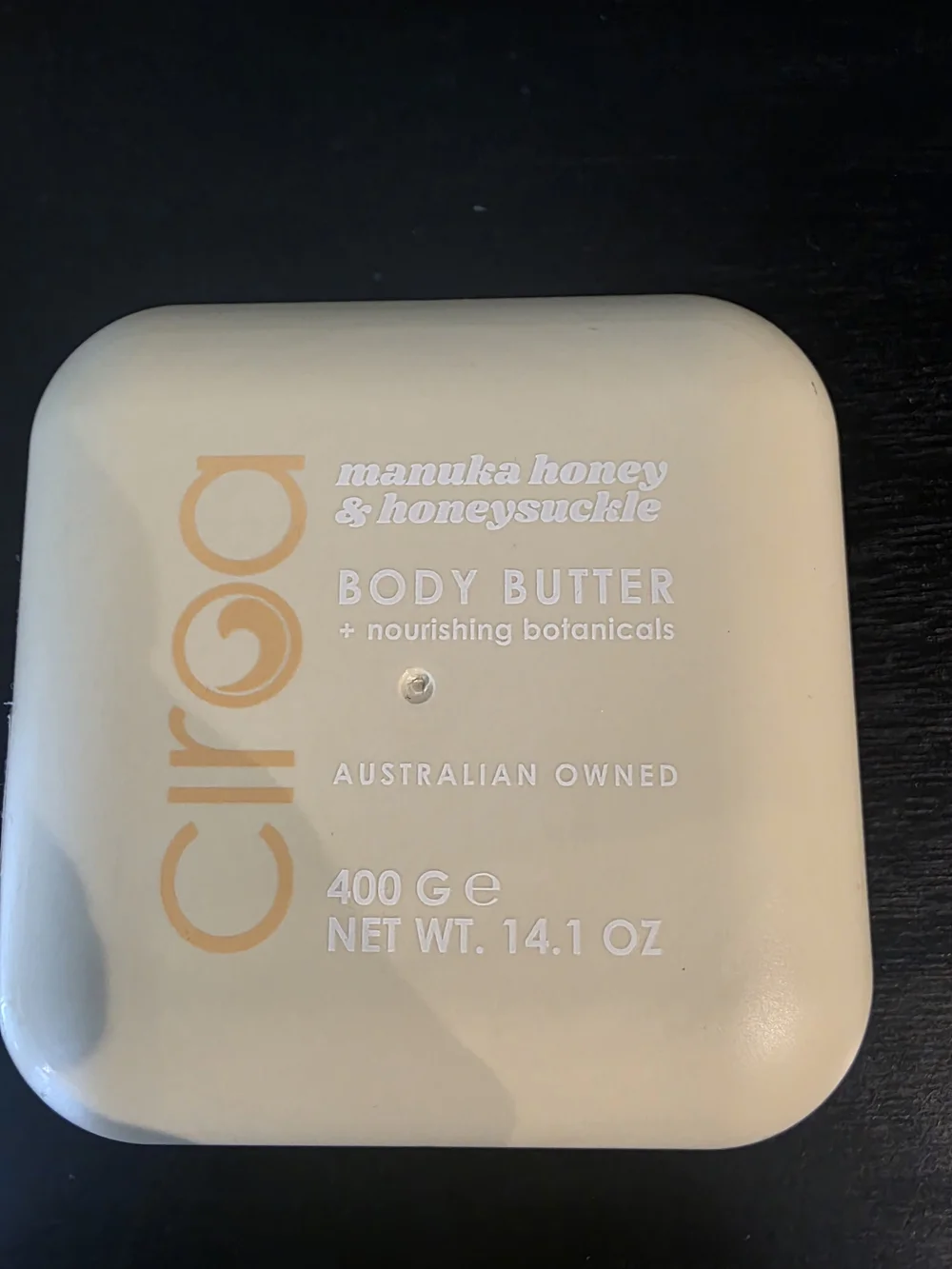 Ciroa Manuka Honey & Honeysuckle Body Butter -